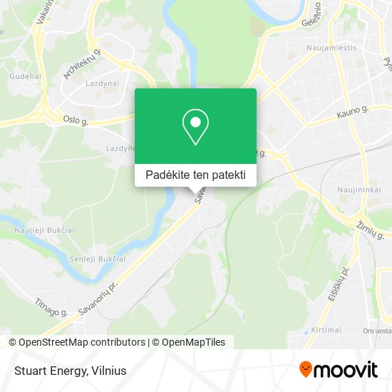 Stuart Energy žemėlapis