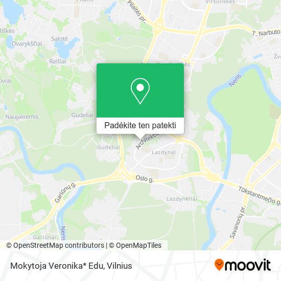 Mokytoja Veronika* Edu žemėlapis