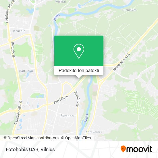 Fotohobis UAB žemėlapis