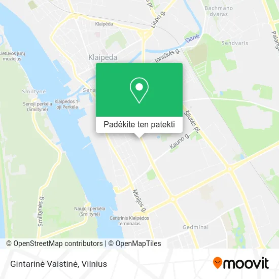 Gintarinė Vaistinė žemėlapis