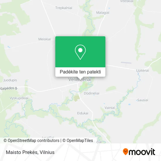 Maisto Prekės žemėlapis