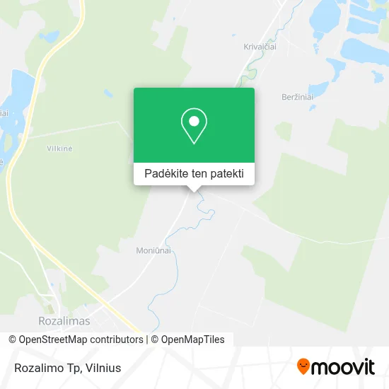 Rozalimo Tp žemėlapis