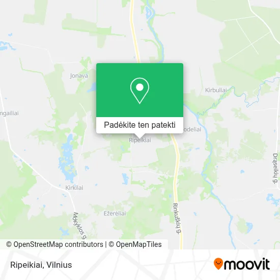 Ripeikiai žemėlapis