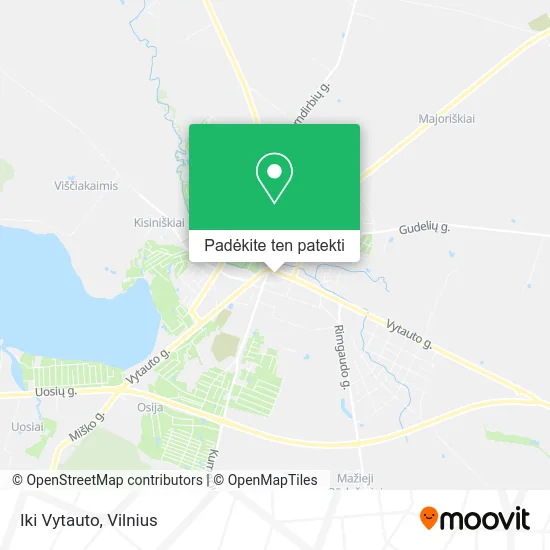 Iki Vytauto žemėlapis