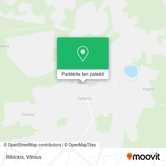 Ribickis žemėlapis