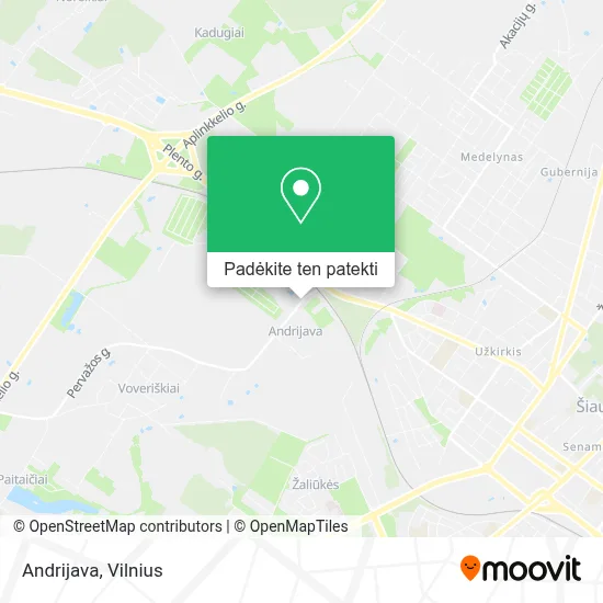 Andrijava žemėlapis