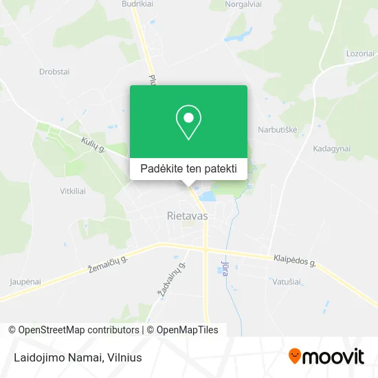 Laidojimo Namai žemėlapis