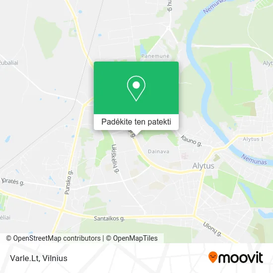 Varle.Lt žemėlapis