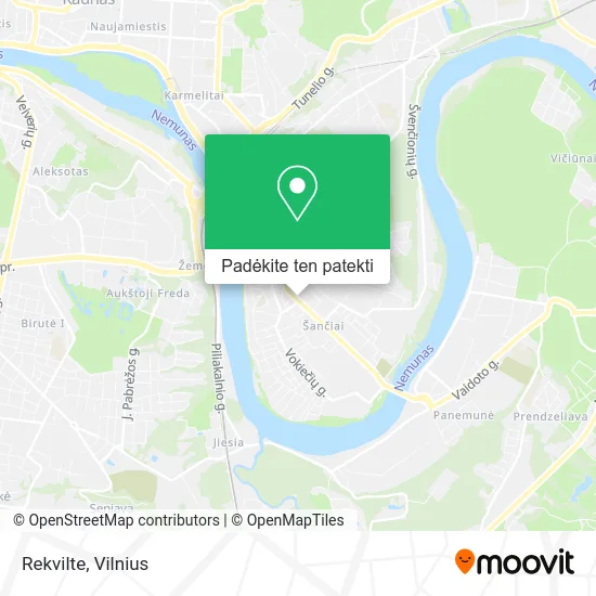 Rekvilte žemėlapis