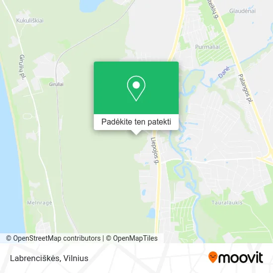 Labrenciškės žemėlapis