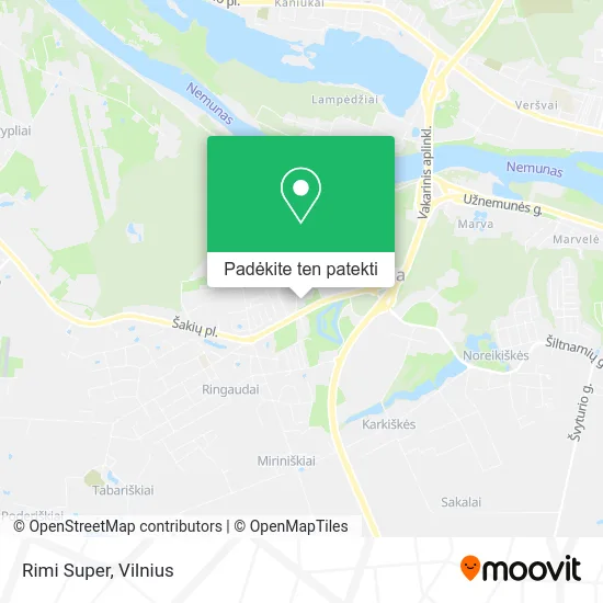 Rimi Super žemėlapis