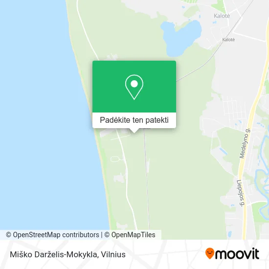 Miško Darželis-Mokykla žemėlapis