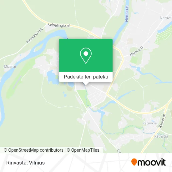 Rinvasta žemėlapis