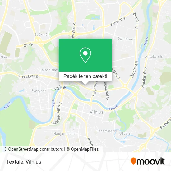 Textale žemėlapis