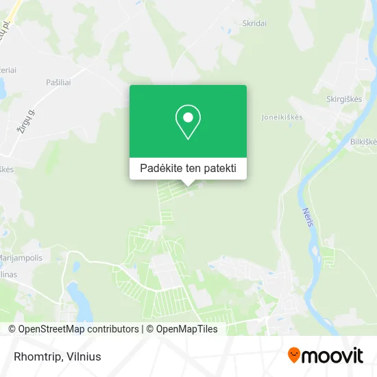 Rhomtrip žemėlapis