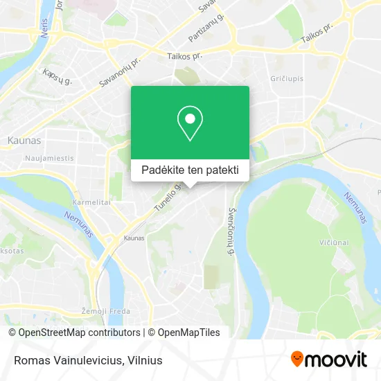 Romas Vainulevicius žemėlapis