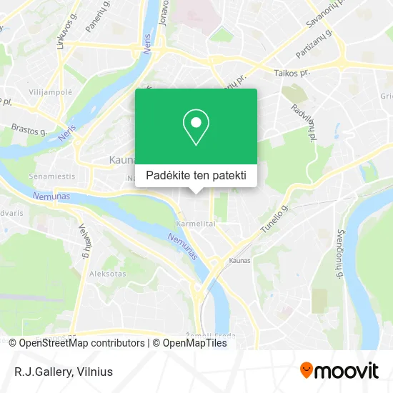 R.J.Gallery žemėlapis