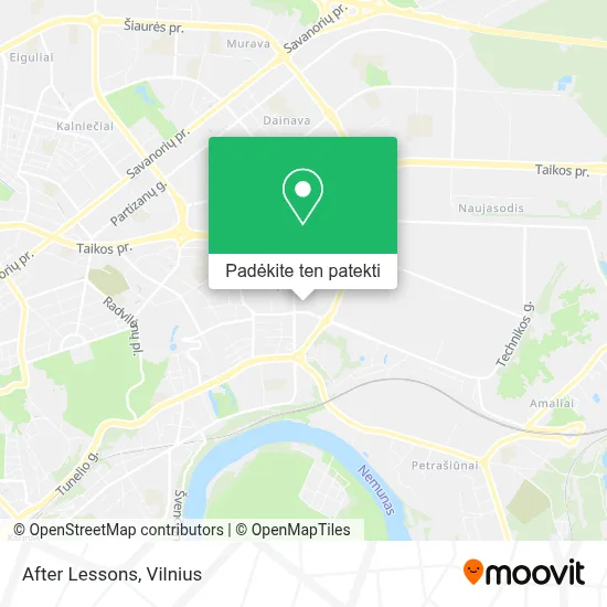 After Lessons žemėlapis