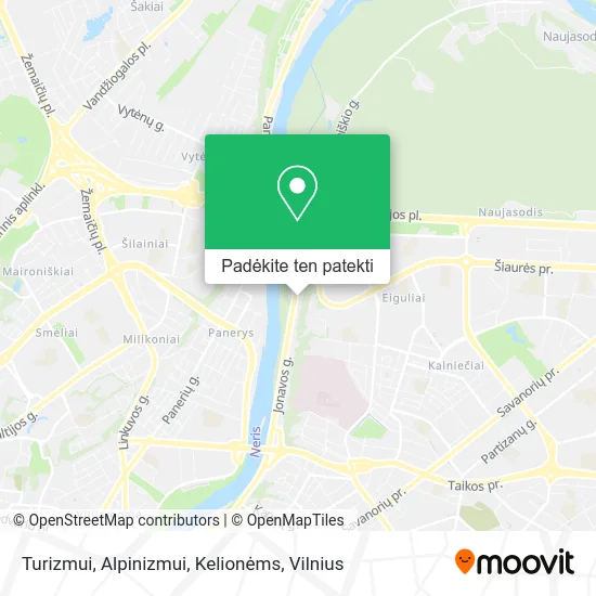 Turizmui, Alpinizmui, Kelionėms žemėlapis