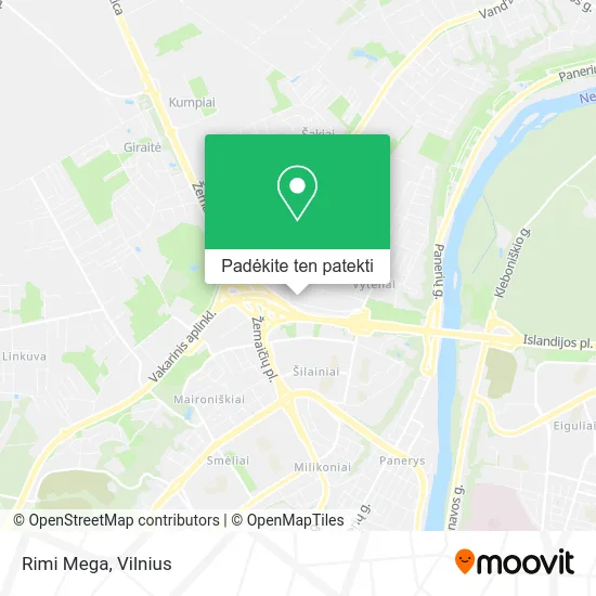Rimi Mega žemėlapis