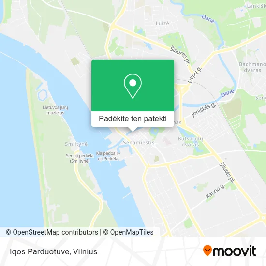 Iqos Parduotuve žemėlapis