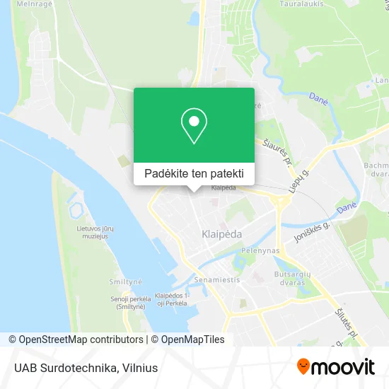 UAB Surdotechnika žemėlapis