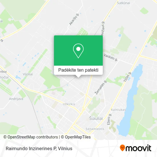 Raimundo Inzinerines P žemėlapis