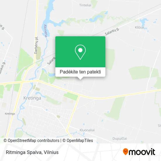 Ritminga Spalva žemėlapis