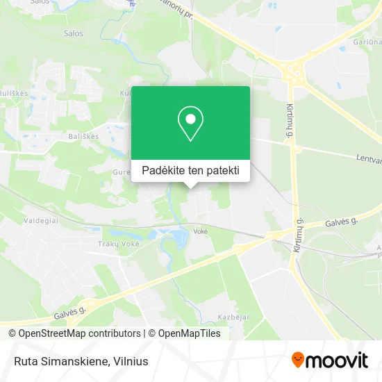 Ruta Simanskiene žemėlapis