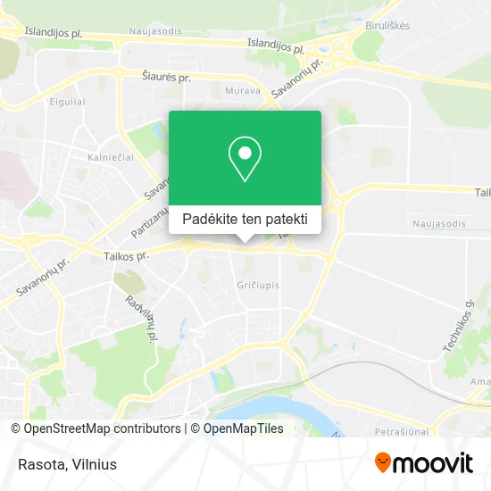 Rasota žemėlapis