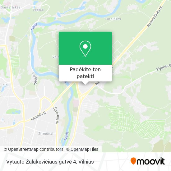 Vytauto Žalakevičiaus gatvė 4 žemėlapis