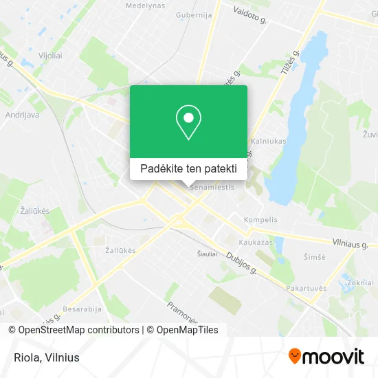 Riola žemėlapis