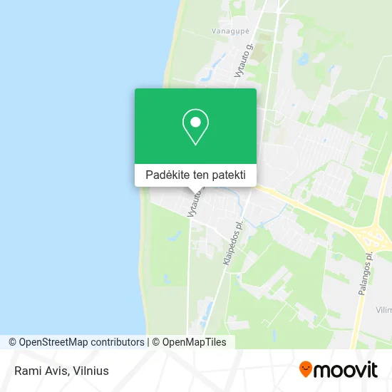 Rami Avis žemėlapis