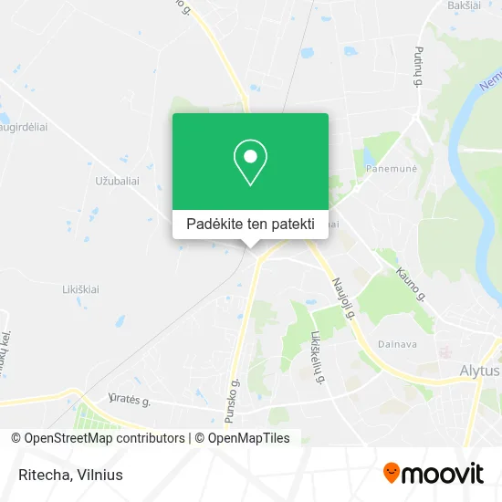 Ritecha žemėlapis