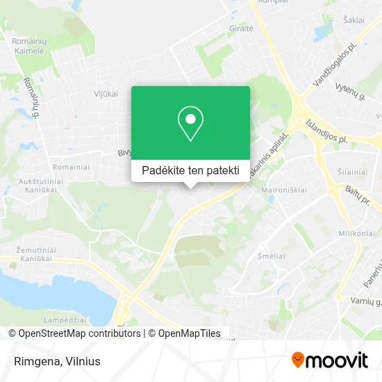 Rimgena žemėlapis