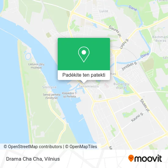 Drama Cha Cha žemėlapis