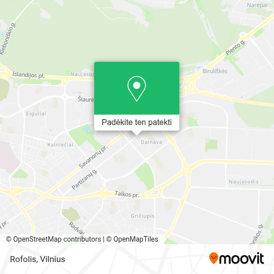 Rofolis žemėlapis