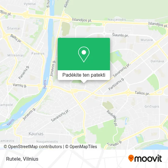 Rutele žemėlapis