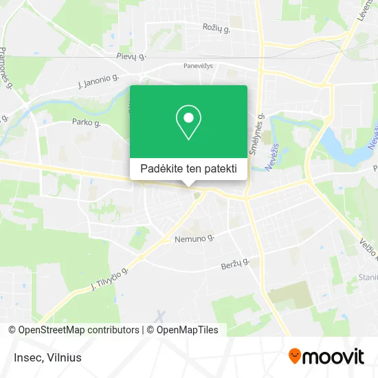 Insec žemėlapis