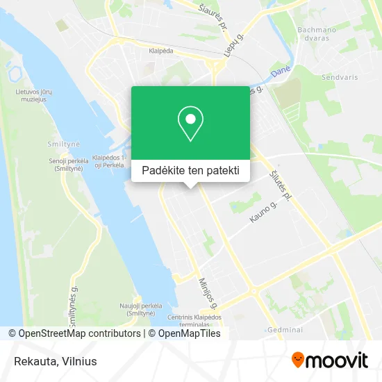 Rekauta žemėlapis