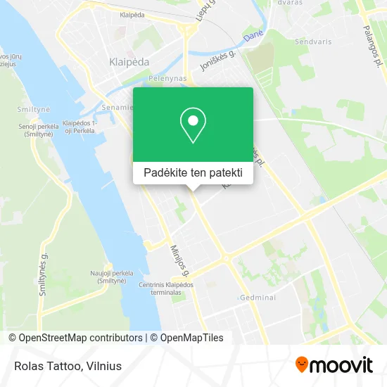 Rolas Tattoo žemėlapis