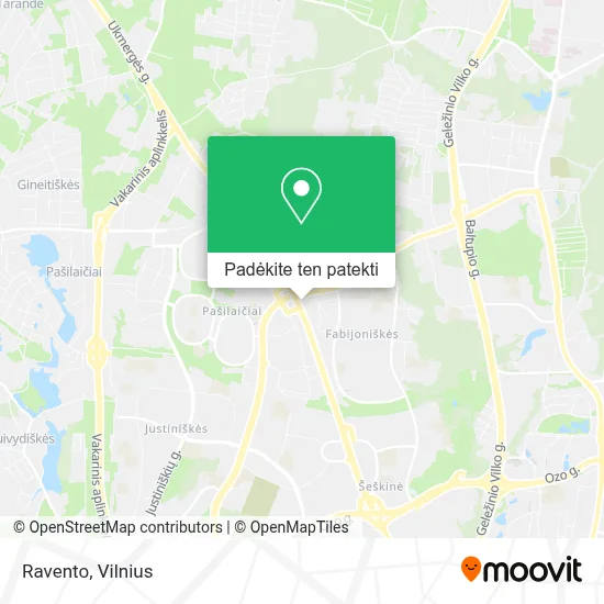 Ravento žemėlapis