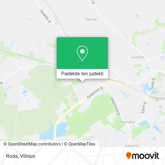 Roda žemėlapis