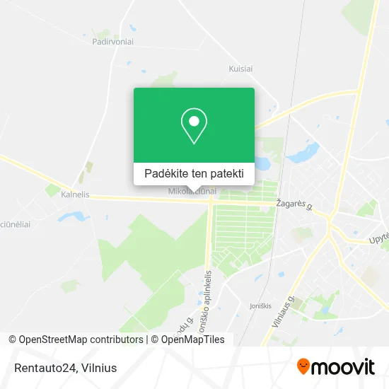 Rentauto24 žemėlapis