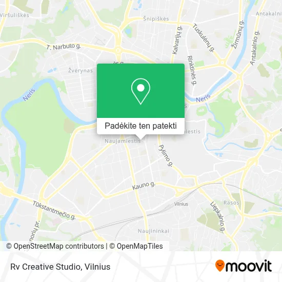 Rv Creative Studio žemėlapis