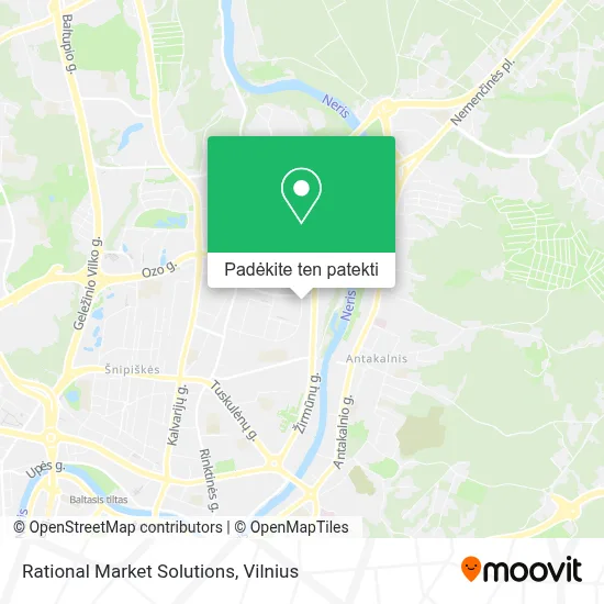 Rational Market Solutions žemėlapis