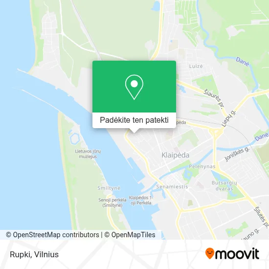 Rupki žemėlapis