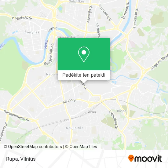 Rupa žemėlapis