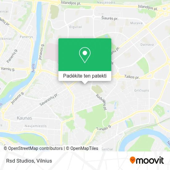 Rsd Studios žemėlapis