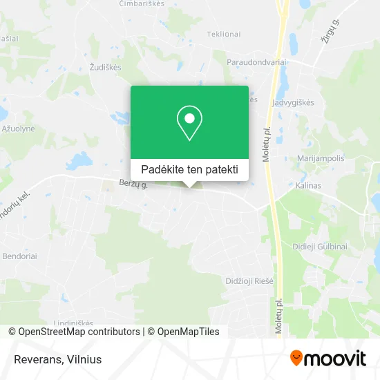Reverans žemėlapis